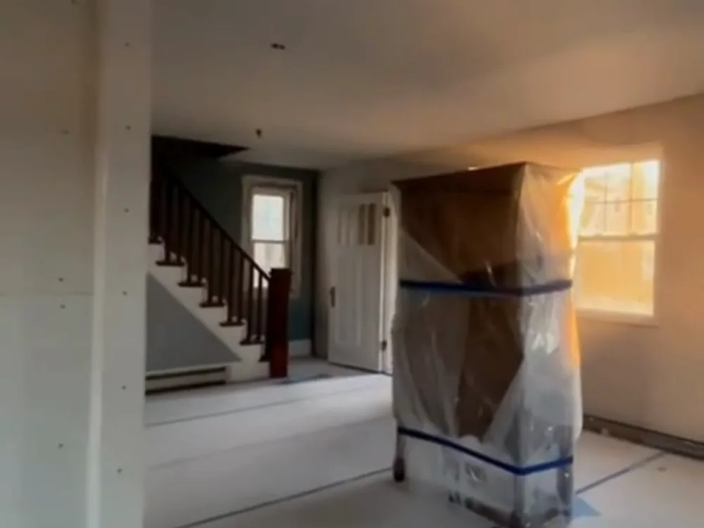 Interior Renovation Project with Modern Finishes