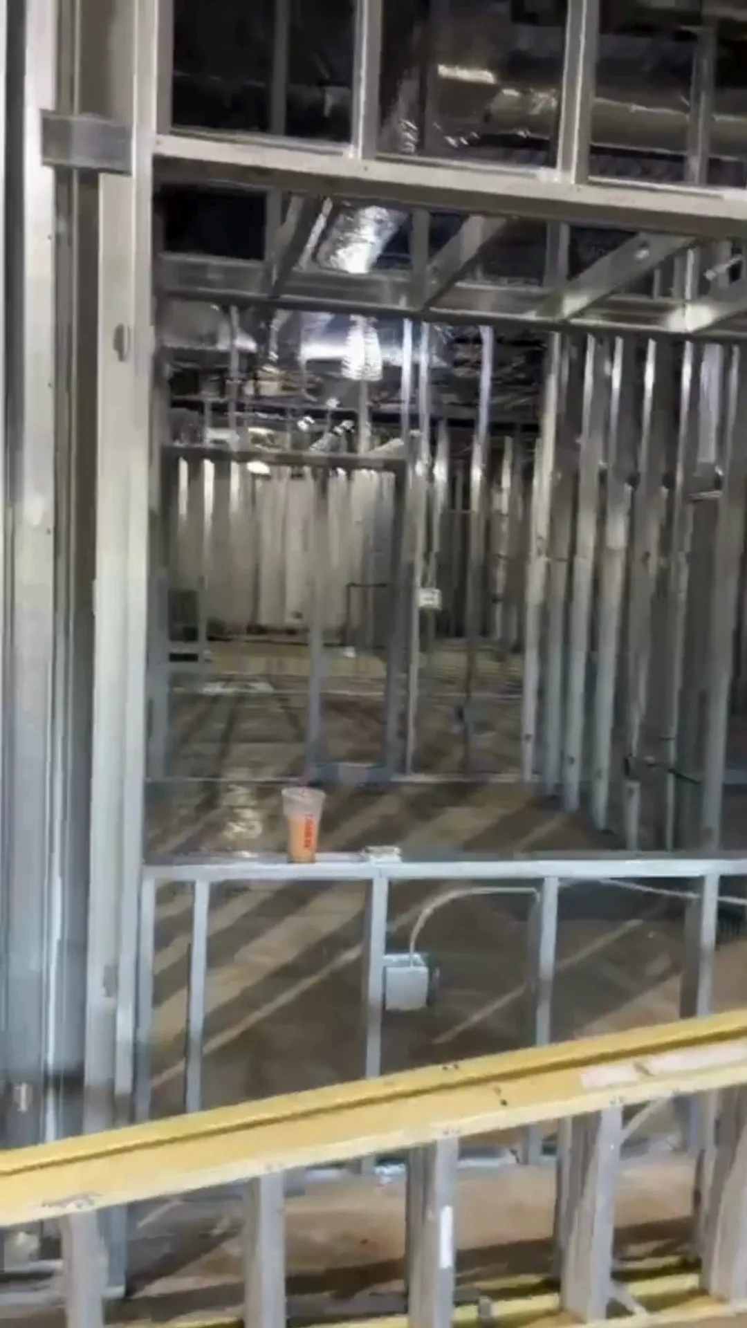 Metal Stud Framing Installation for Interior Walls